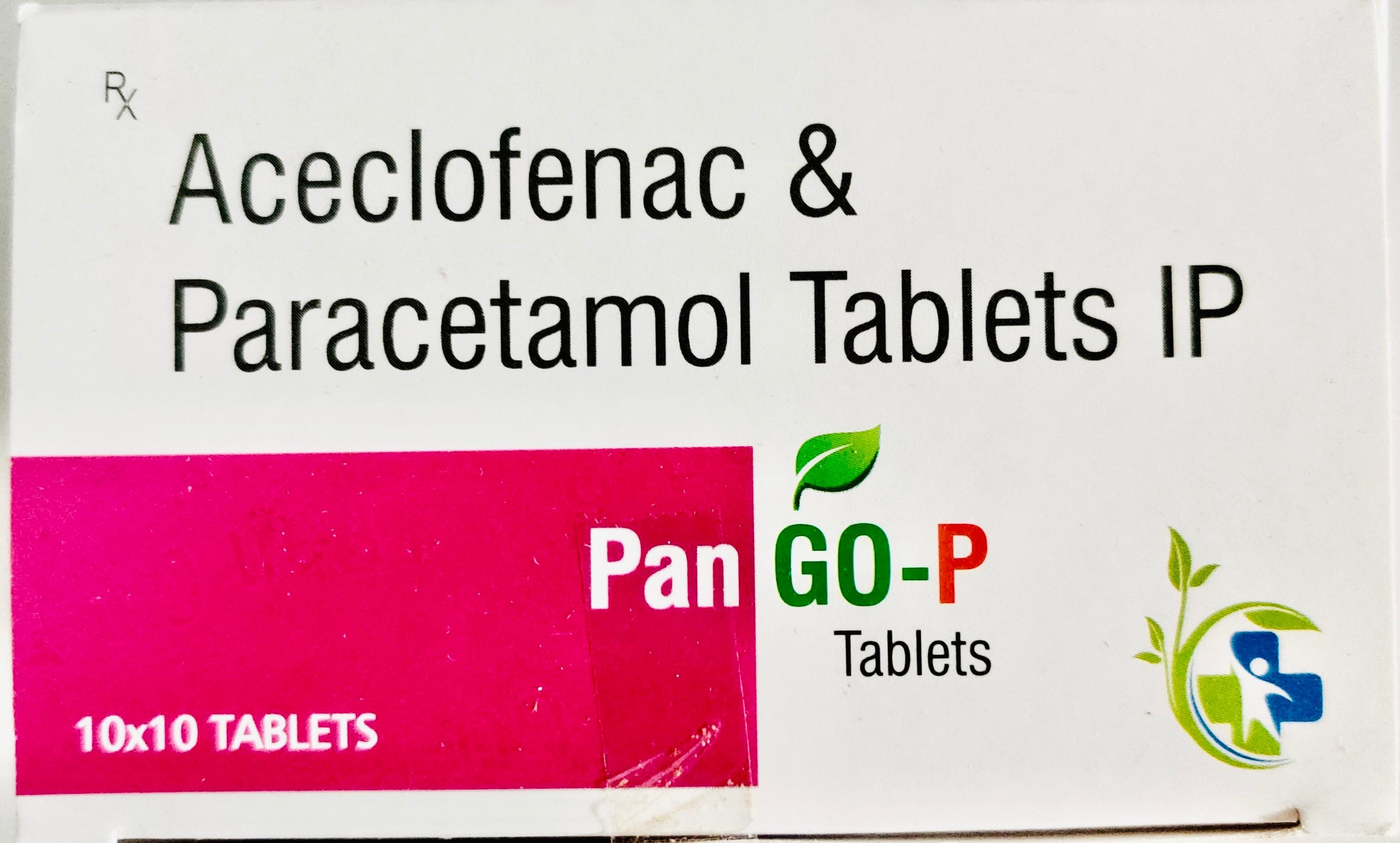 “ Aceclofenac & Paracetamol Tablets IP